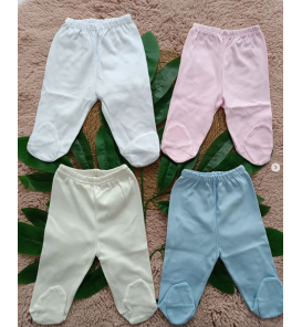 0 3 ay uyumlu penye patikli bebe pantolon