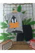 0-6 AY PENYE DUFFY DUCK PENYE ŞORTLU BEBE TAKIM / GRİ