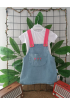 6ay/BABY BUU PENYE BLUZLU YUMUŞAK KOT BEBE ELBİSE
