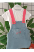6ay/BABY BUU PENYE BLUZLU YUMUŞAK KOT BEBE ELBİSE