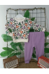 BEBECOCUKREYONU KAMPANYALI TAKIMLAR SERİSİ BEBE TAKIM / MOR LEOPAR DESEN