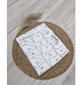 MİNNAKYA 80*90 CM TEK KAT BEBE BATTANİYE ÇEŞİTLERİ / ÜST ÜSTE AYICIKLAR
