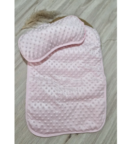KAMPANYALI NOHUT KUMAŞ MİNDER YASTIK SETLER / PEMBE