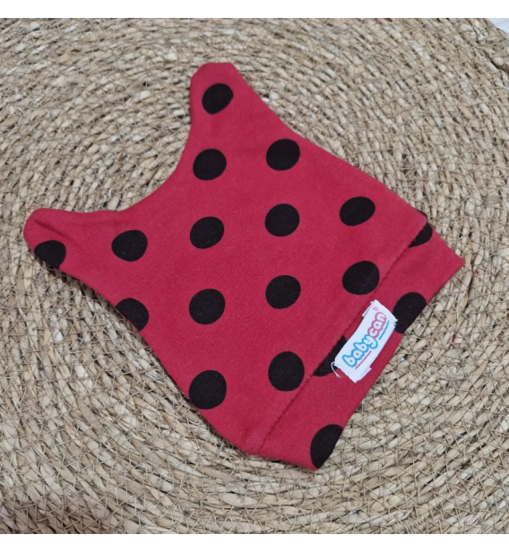 BABYCAN UĞUR BÖCEĞİ DESEN YENİDOĞAN BEBE BERE-KIRMIZI