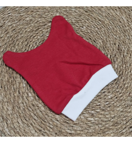 BABYCAN YENİDOĞAN BEBE BERE-KIRMIZI BEYAZLI